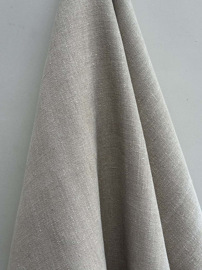 Close-up of gray fabric on a light gray background